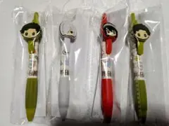 スパイファミリー　ラバーマスコット付きボールペン4本セット