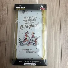 新品未開封 ディズニー 90周年 ミッキー iPhoneケース　レトロ