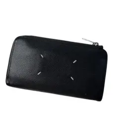 HERMES エルメス アザップ オールレザー ▢L刻印 長財布 ブラック