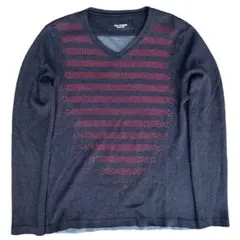 5351 HOMMES DIRECTR'S ラインストーン ニット