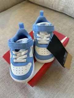 Nike Court Borough Low 4C ブルー/ホワイト