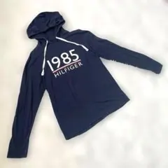 トミーヒルフィガー パーカー M 紺 1985 ルームウェア ロンT フーディーのサムネイル