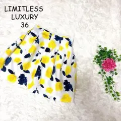 3571【S】フレアスカート 花柄 ミニ丈　大人可愛い　ガーリー　オフィス