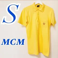 MCM メンズポロシャツ イエロー Sサイズ 大人コーデ カジュアルのサムネイル