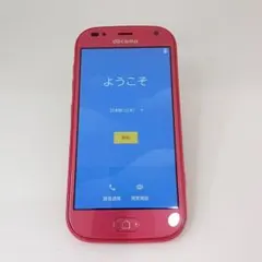 docomo らくらくスマートフォン F-42A 本体 ピンクのサムネイル