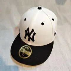 New Era 59FIFTY ニューヨーク・ヤンキース（ホワイト×ブラック）
