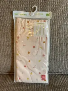 UNIQLO ベビー レギンス10分丈　フルーツ柄 80