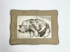 ゴールデンカムイ展　尾形　山猫の死箔入りイラストカード