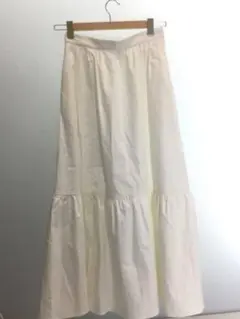 UNITED ARROWS ホワイト スカート