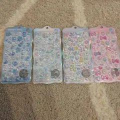 【正規品】　ボンボンドロップシール　ちゅるきら　4種セット