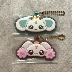 プリキュア 一番くじ ぷっくり妖精ラバーマスコット ポルン ルルン