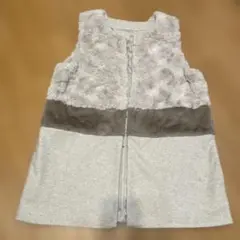 フェイクファーベスト ジレ