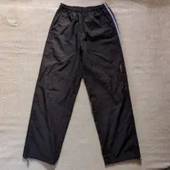 Champion ブラック ジャージナイロンパンツ