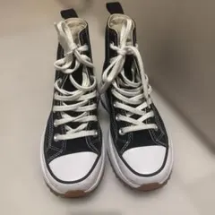 CONVERSE ALL STAR ブラック ランスターハイク　サイズは説明にて
