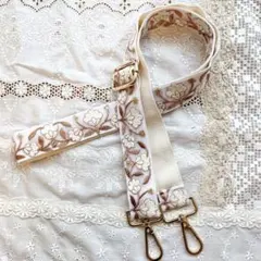 【再販】インド刺繍リボン♡ショルダーストラップ ベルト㊲