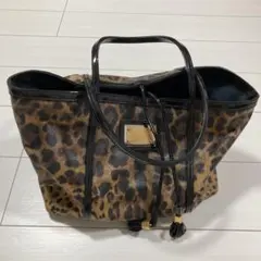 DOLCE&GABBANA レオパード柄 トートバッグのサムネイル