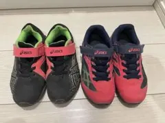 値下げ⭐︎ ASICS スニーカー 2足セット　19センチ