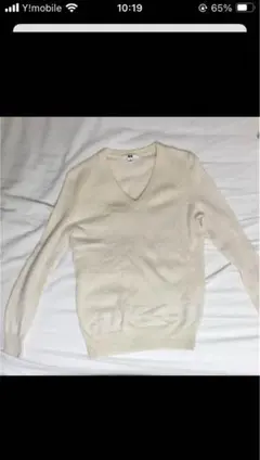 ユニクロ　カシミヤ　M