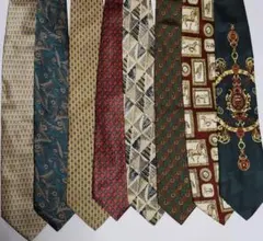 コムサデモードメン含む　シルクネクタイセット 多色 8本