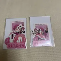 STPRexpoくじ C賞ステッカー けちゃ2枚未開封