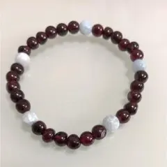 476.ガーネット&ラリマー  ブレスレット【お買得】