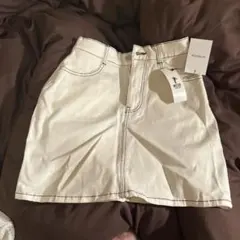 wego デニムタイトミニスカート