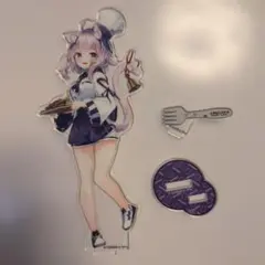 ホロライブ 猫又おかゆ いきなりステーキコラボ アクスタ