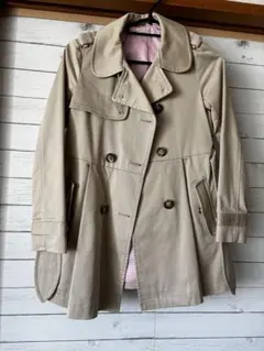 【UNIQLO】KIDSトレンチコート ベージュ140サイズ厚手