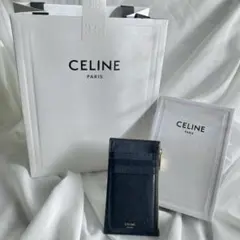 CELINE （セリーヌ）ブラック フラグメントケース カードケース