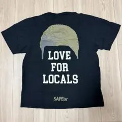 美品 】 サプール SAPEur Tシャツ ブラック コラボ お揃いL - メルカリ