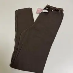 BVD レディース10分丈 Lブラウン レギンス　素肌に優しいソフトな着心地