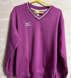 ミズノ テニスウェア Vネックスウェットシャツ