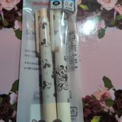 Disney　ミッキー＆ミニー　ボールペン2本セット