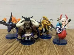 【開封済み】ワンピース ワーコレ 4体セット