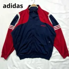 adidas アディダス トレフォイル 刺繍ロゴ トラックジャケット E12