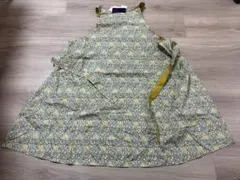 LIBERTY リバティ　花柄　後ろ結びエプロンのサムネイル