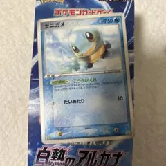ポケットモンスター ポロックラムネカード カメックス／シードラ