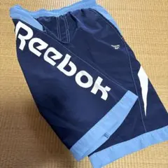 Reebok 水着ショーツ ネイビー/ライトブルー 150