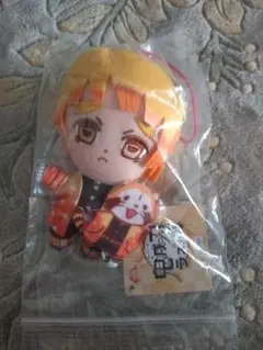 鬼滅の刃 ぬいぐるみ・マスコット 我妻善逸（鬼滅の刃×ラスカルコラボ）