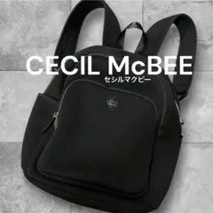 CECIL McBEE セシルマクビー QUILTING リュック黒のサムネイル