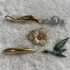 ヴィンテージ風　ブローチ　おまとめ　#77