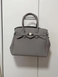 SAVE MY BAG トートバッグ グレー イタリア製のサムネイル
