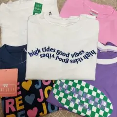 110 120サイズ　子供　キッズ　Tシャツ　5点まとめ売り