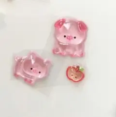 クーリア　ボンボンドロップシール　ブタ