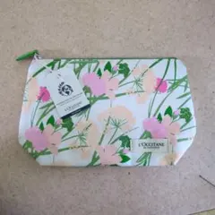 未使用　ロクシタン　ポーチ　花柄