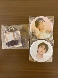 TXT YEONJUN 缶バッジ アクリルキーホルダー セット - メルカリ