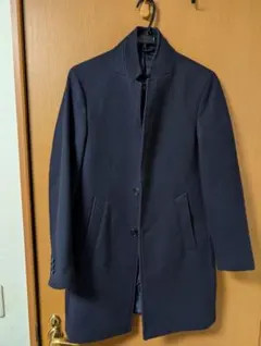ZARA ネイビー チェスターコート