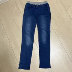 デニム風ウエストゴムボトムス 160サイズ