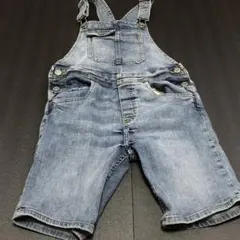 子供用デニムオーバーオール 130サイズ　キッズ