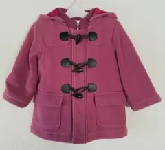 ♥RU様♥★BURBERRY★ダッフルコート　くすみピンク　90cm